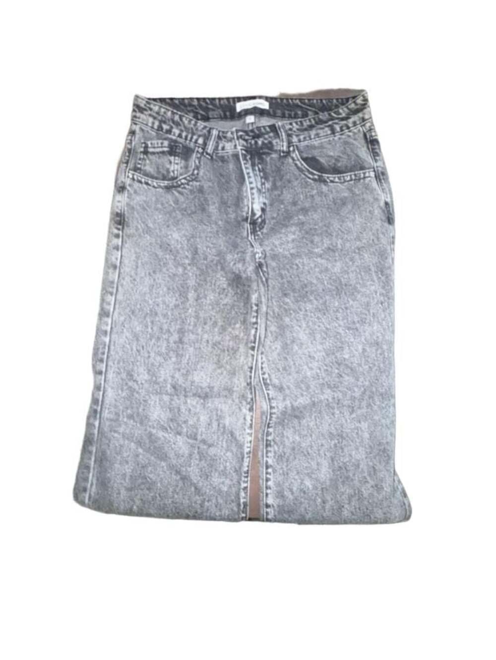 Love Soho Acid Wash Gray Denim wide leg jeans Size 9